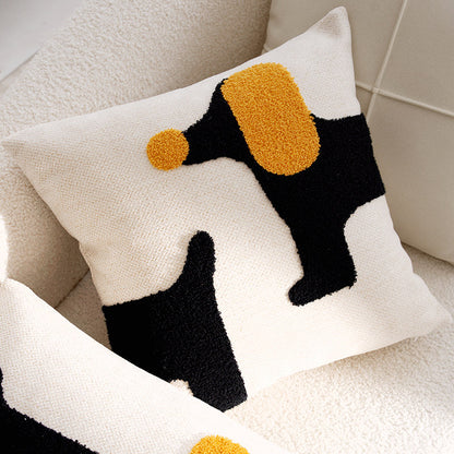 010#Modern Simple Cartoon Dog Pillow Cover Pillow