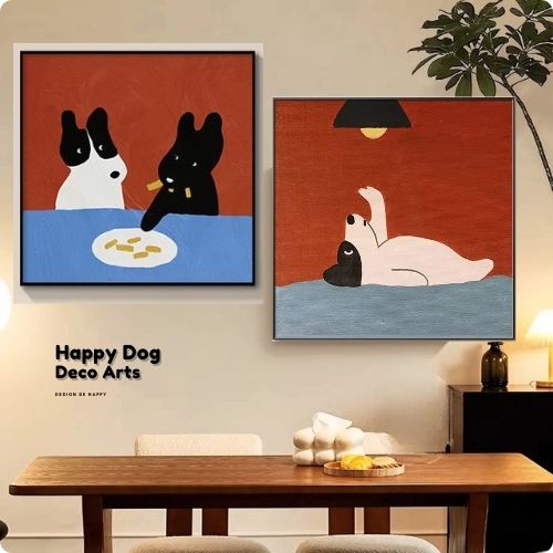 023#Happy Dog Deco Arts