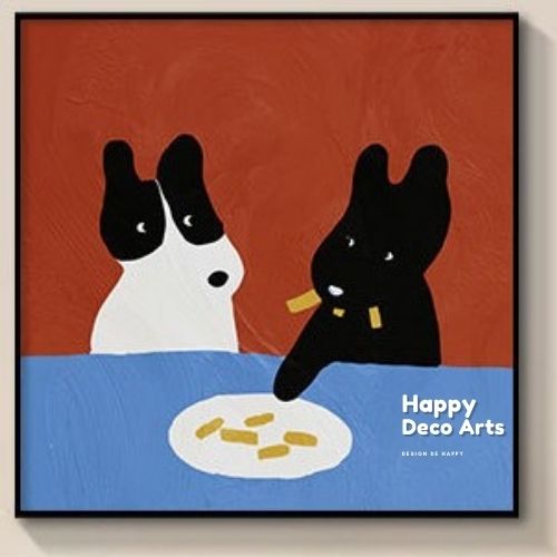 023#Happy Dog Deco Arts