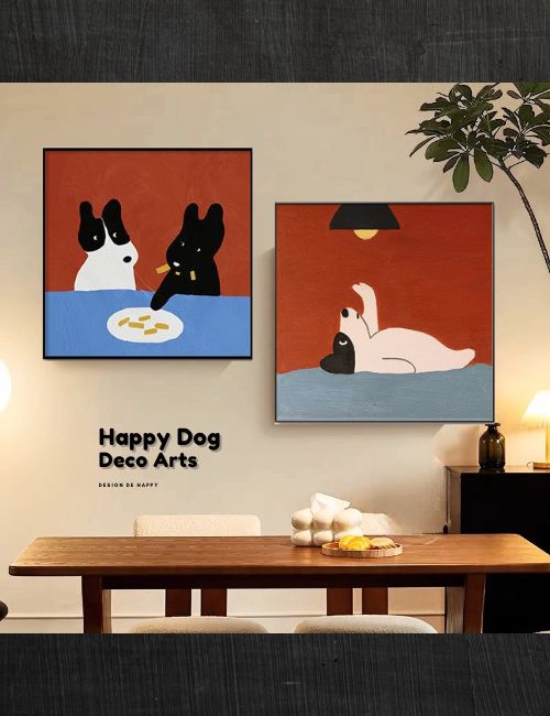 023#Happy Dog Deco Arts