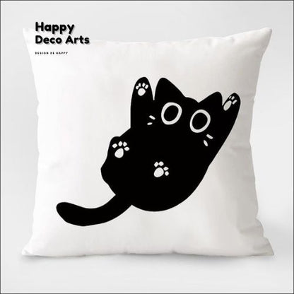 012#Lucky Cat Design Pillow