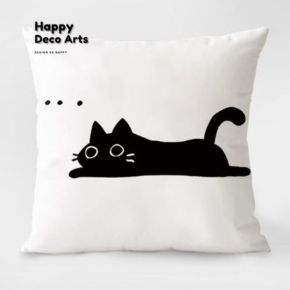 012#Lucky Cat Design Pillow