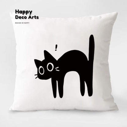 012#Lucky Cat Design Pillow