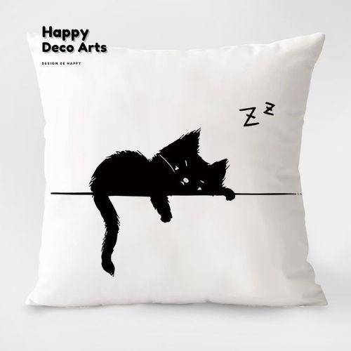 012#Lucky Cat Design Pillow