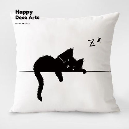 012#Lucky Cat Design Pillow