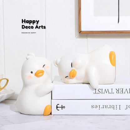 026#LovelyDuck Deco Bookends