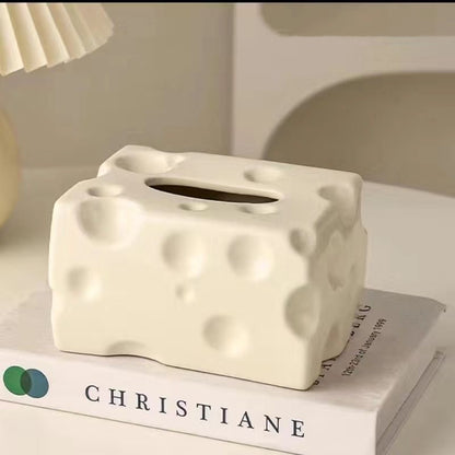 010#Cheese Tissue Box Home Living Room