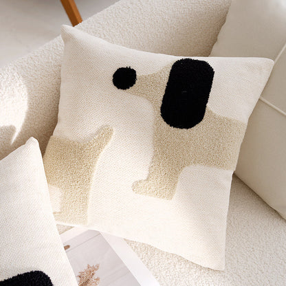 010#Modern Simple Cartoon Dog Pillow Cover Pillow