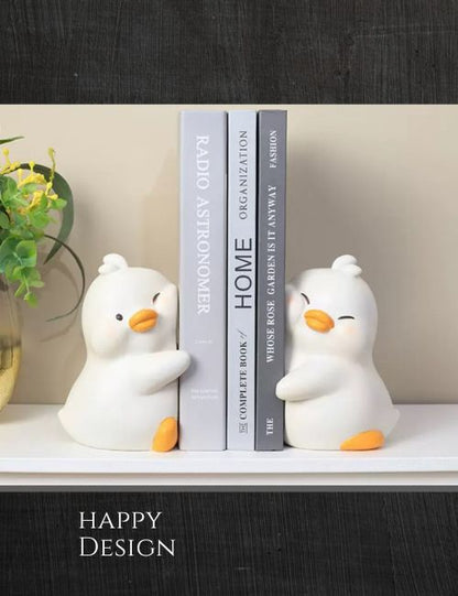 026#LovelyDuck Deco Bookends